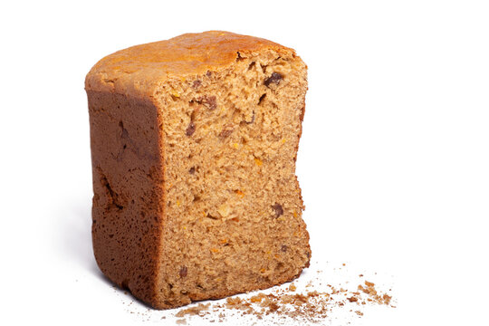 slice of homemade bread, png file
