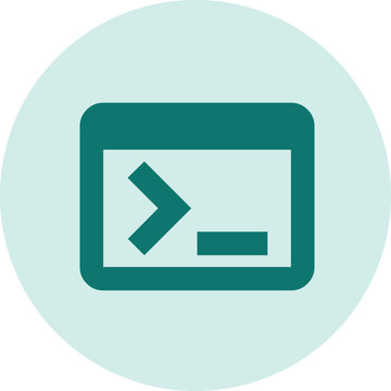 Terminal Code Command Line Icon