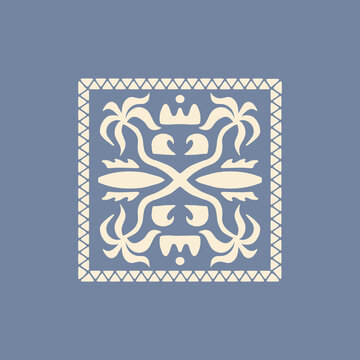 Vintage hand drawn surf design template for surf club, surf shop, surf merch.