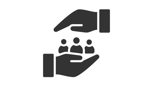 Animated Inclusive workplace icon
