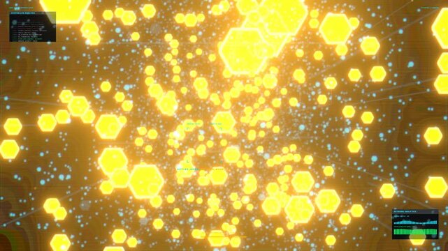 Secure Server Routing Grid & High-Speed Data Tunnels - Premium VFX Overlay