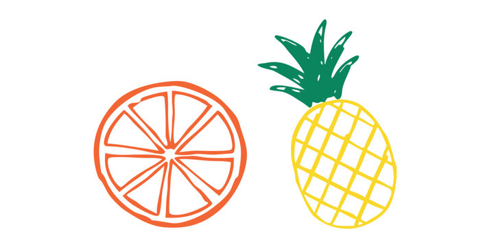 A fresh vector illustration of a healthy lemon and lime citrus fruit slice featuring a juicy yellow ripe half symbol for summer juice and tropical diet health.