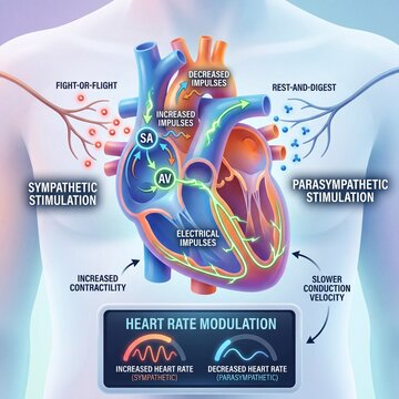 Understanding Heart Rate Modulation Sympathetic and Parasympathetic Stimulation's Impact