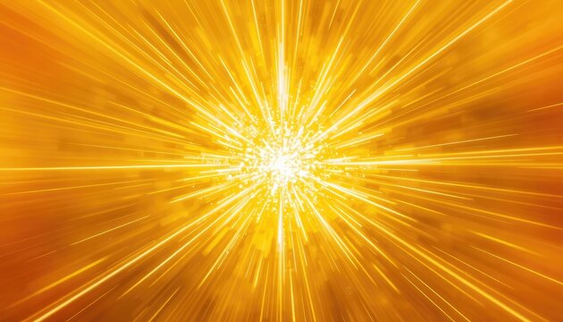 Golden burst of light, abstract motion, perfect for celebrating innovation, success, or dynamic events