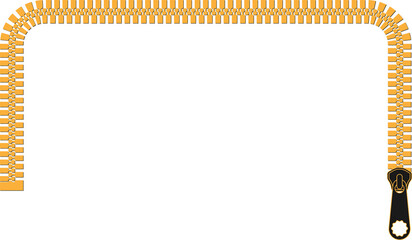 옷지퍼 모양 © 율린 이