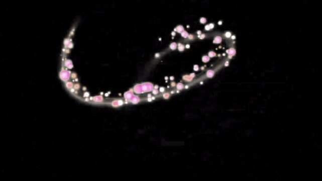 Abstract motion background footage of randomly blinking flashes and Sparkling and flickering light particle effect, decorative footage to enhance text and logo animations.