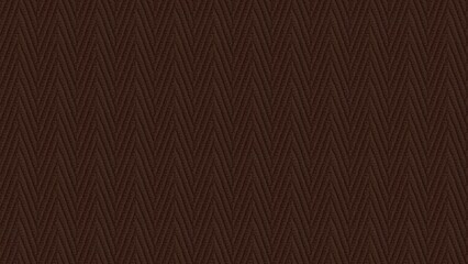 Fototapeta premium knitted cotton herringbone texture uniform chocolate brown pastel background