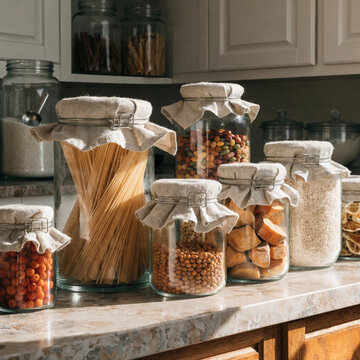 Zero-Waste K&uuml;che mit Glasbeh&auml;ltern