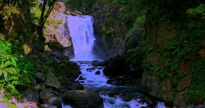 Neidong Waterfall, Wulai, Forest Secret, Natural Rhythm, Majestic Landscape