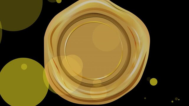 Animation of stamp over moving spots