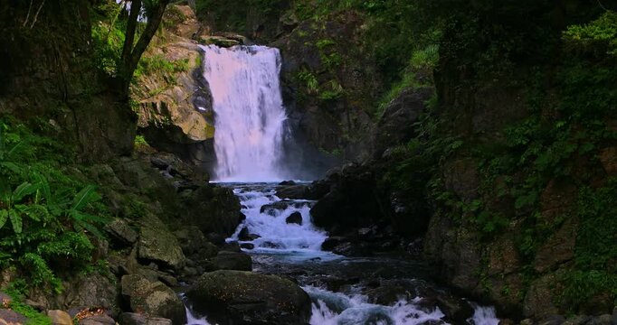 Neidong Waterfall, Wulai, Forest Secret, Natural Rhythm, Majestic Landscape
