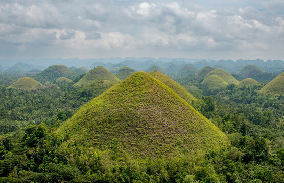 Chocolate Hills Bohol,Central Visayas, Philippines, Southeast Asia