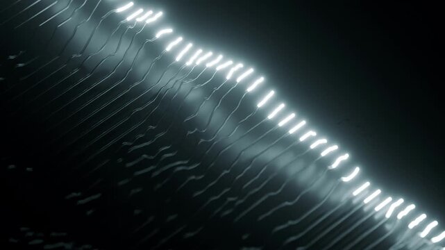 Satisfying Loop of 3D optical fiber neon lights