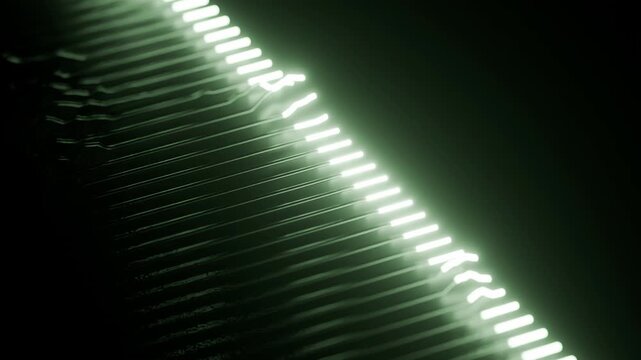 Satisfying Loop of 3D optical fiber neon lights