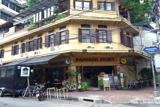 Bangkok Story hostel and cafe, Chinatown, Bangkok, Thailand