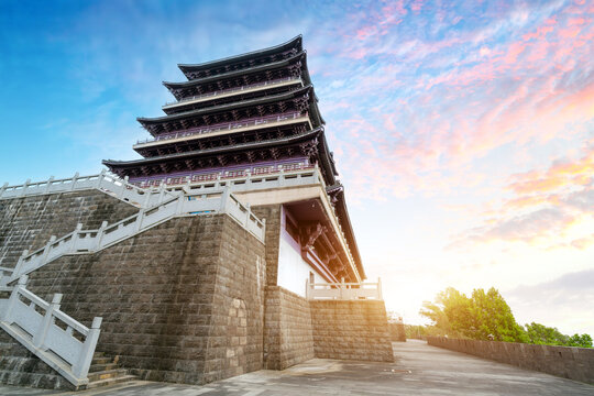Danyang Tower in Song Dynasty Style