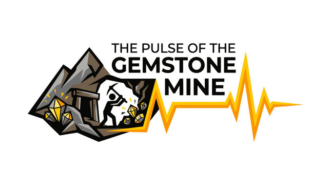The Pulse of the Gemstone Mine Logo