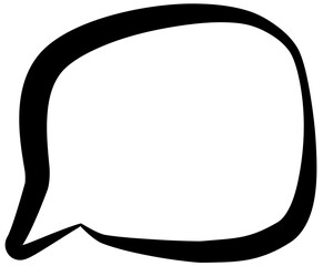 Fototapeta premium Speech bubble comic for chat symbol, talk, dialog