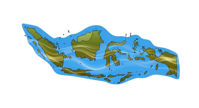 Indonesia Archipelago Map - A Geographic Overview.