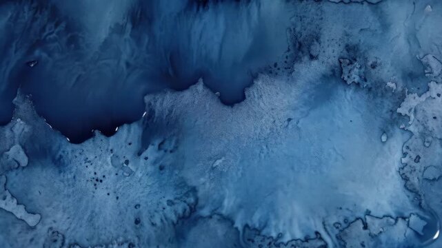 Deep blue gradient watercolor with liquid grunge texture, soft fluid transitions, cool refined atmosphere, ultra-realistic, no logos.