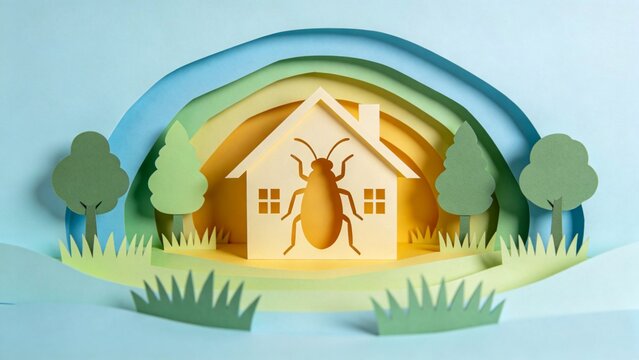 World Chagas Disease Day 2026 Awareness Banner with House Bug and Heart Symbol Minimal Medical Concept