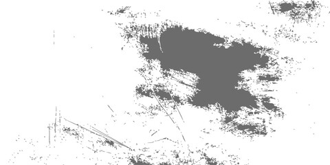Naklejka premium Abstract black ink splat and grunge texture design featuring a vintage spray paint splatter pattern on a dirty paper border illustration