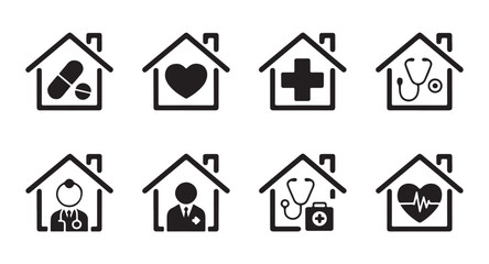 Fototapeta premium Thin line office document icons representing editing forms printing tasks and data organization for business.
