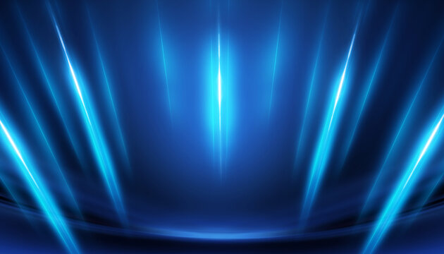 Abstract light shining lines background. The light speed movement concept of future technology. Futuristic, technology pattern for banner or poster design.