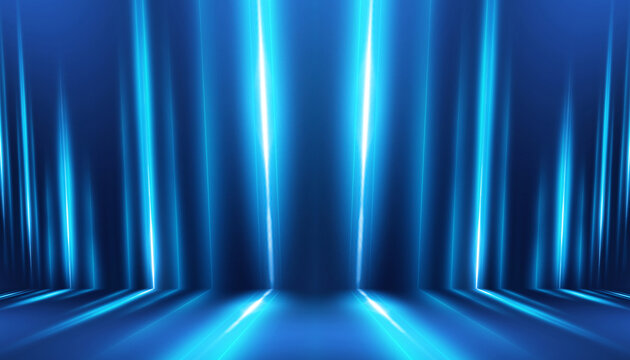 Abstract light shining lines background. The light speed movement concept of future technology. Futuristic, technology pattern for banner or poster design.