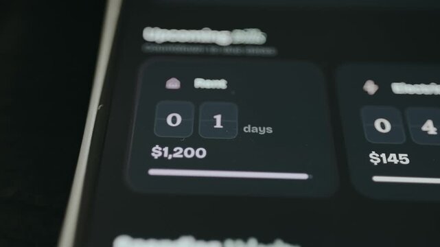 One day left before upcoming bills, rent expenses highlighted