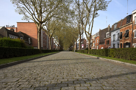 Pav&eacute; de l'arriv&eacute;e du Paris Roubaix l enfer du nord