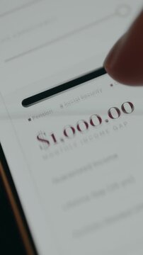 Monthly Income Gap of 1K USD