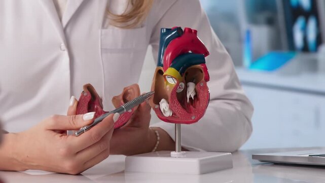 Cardiologist Examines Patient's Heartbeat
