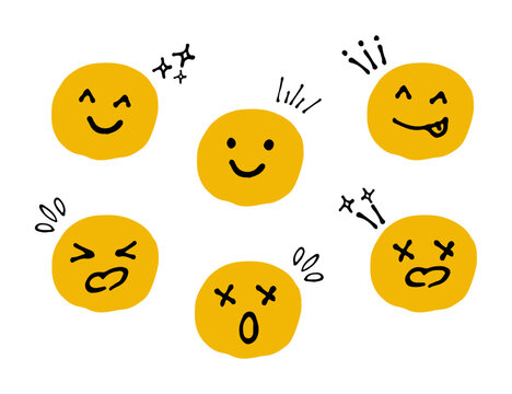 シンプルでかわいい顔文字