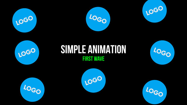 8 simple logo and any element intro animations, clean, customizable, easy to use