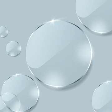 Water droplets on a surface a study in refraction and light