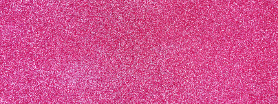 Pink festive sparkling glitter background with shimmering tiny particles, twinkling stars, abstract luxury texture for holiday posters, advertising, sales promotions, branding presentation design