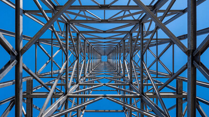Fototapeta premium high voltage tower