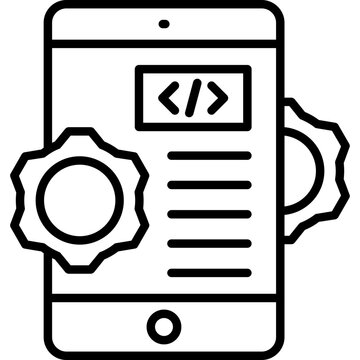 Mobile Development Icon