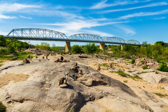 Llano Texas Bridge in the hill country