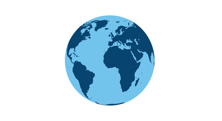 Obraz premium Globe Earth Planet World Map.