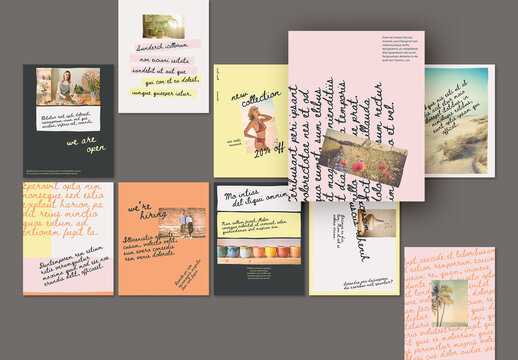 Versatile Creative Social Media Post Layouts