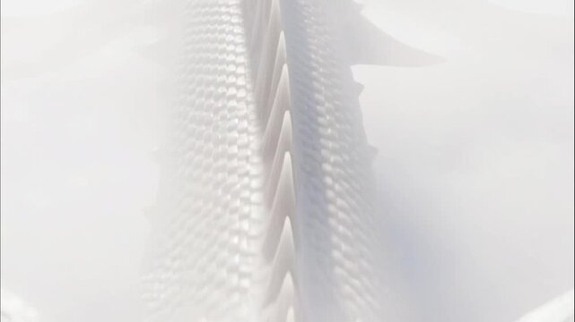 Deep tire tracks in fresh white snow