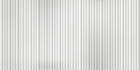 Obraz premium Transparent corrugated plastic ribbed glass background with abstract line patterns. 3D gradient light effects for retail windows or architectural panels. Vintage chrome reflections or polycarbonate.