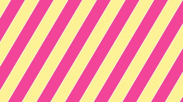Dynamic Pink and Yellow Striped Background Video