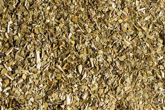 Close-up of Yerba Mate loose tea	
