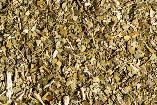 Close-up of Yerba Mate loose tea	
