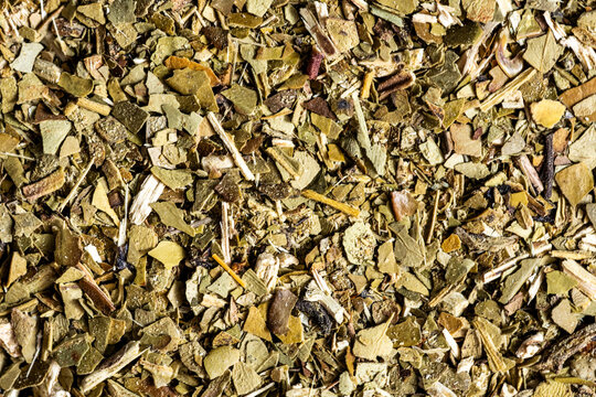 Close-up of Yerba Mate loose tea	
