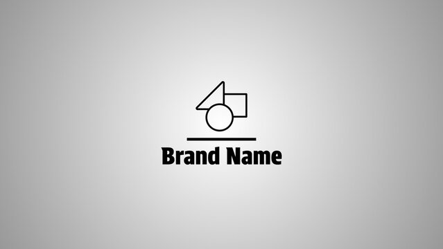 Brand Name Logo Animation | Clean Minimal Reveal Modern Corporate Identity Intro Elegant Fluid Motion Graphics Professional Kinetic Shape Opacity Transformation Sleek Business Watermark