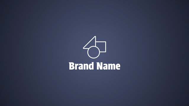 Corporate Logo Animation | Clean Minimal Modern Brand Identity Reveal with Business Intro Tagline